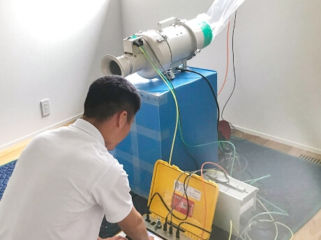 「気密測定だけ」のご依頼も承ります。