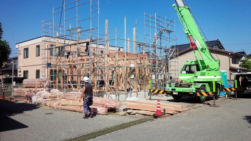 認定低炭素住宅KY様邸　上棟！