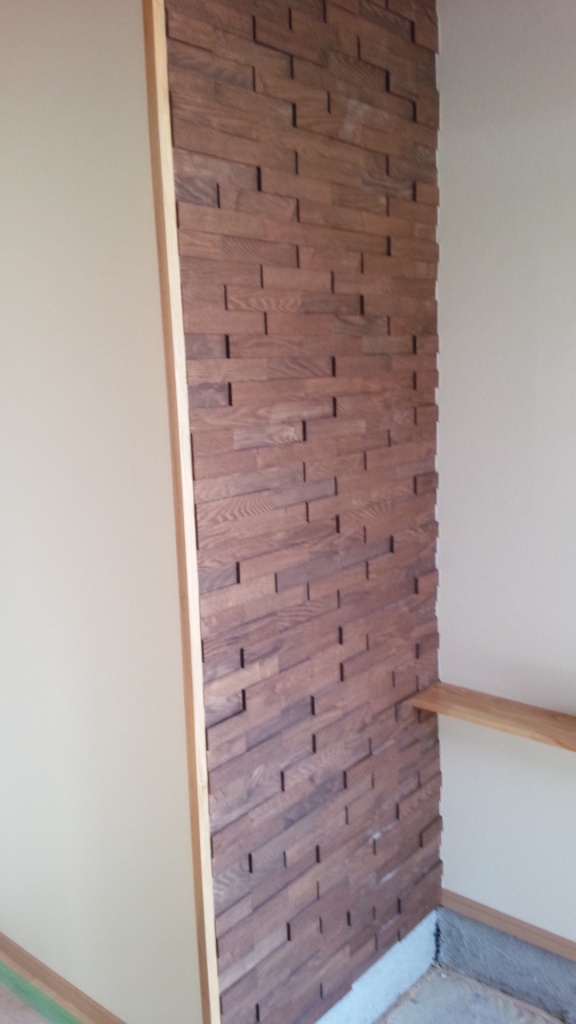 デザインウォール完成