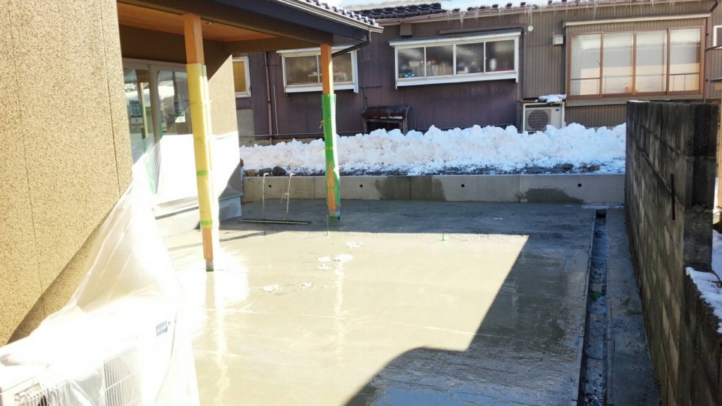 冬の貴重な晴れ間に・・・