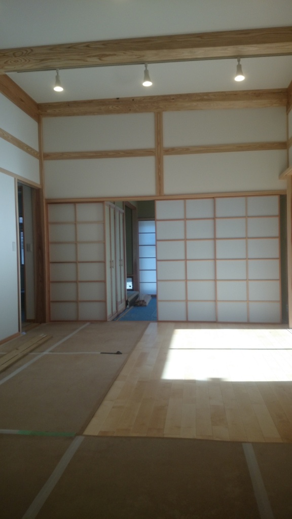 N・F邸完成もうすぐ！