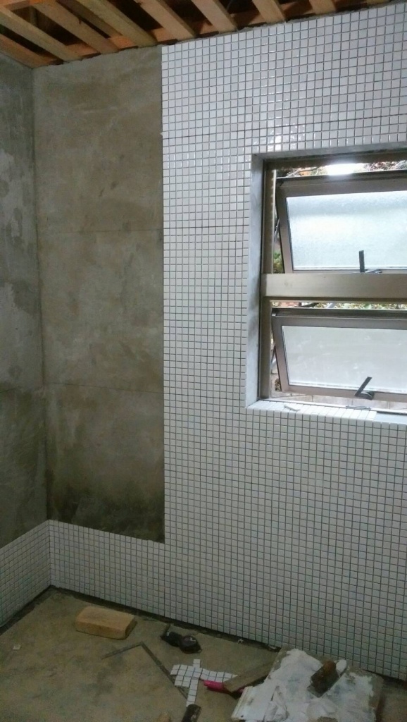 Y様邸改装浴室タイル