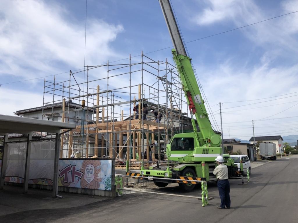 T様邸　上棟