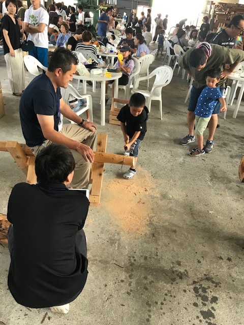 丸太早切チャレンジ結果発表