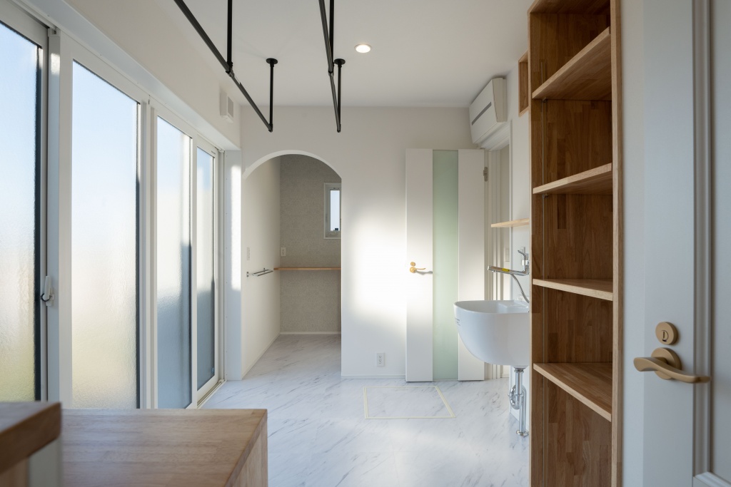 和と洋が融合する家