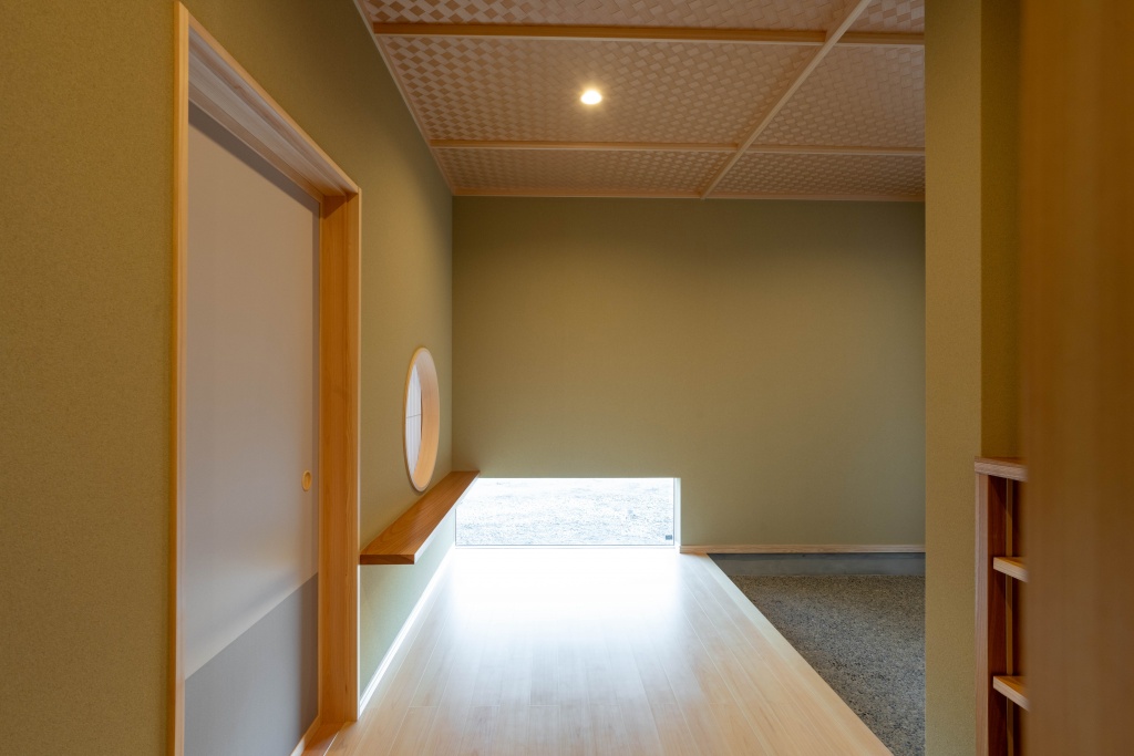 和と洋が融合する家