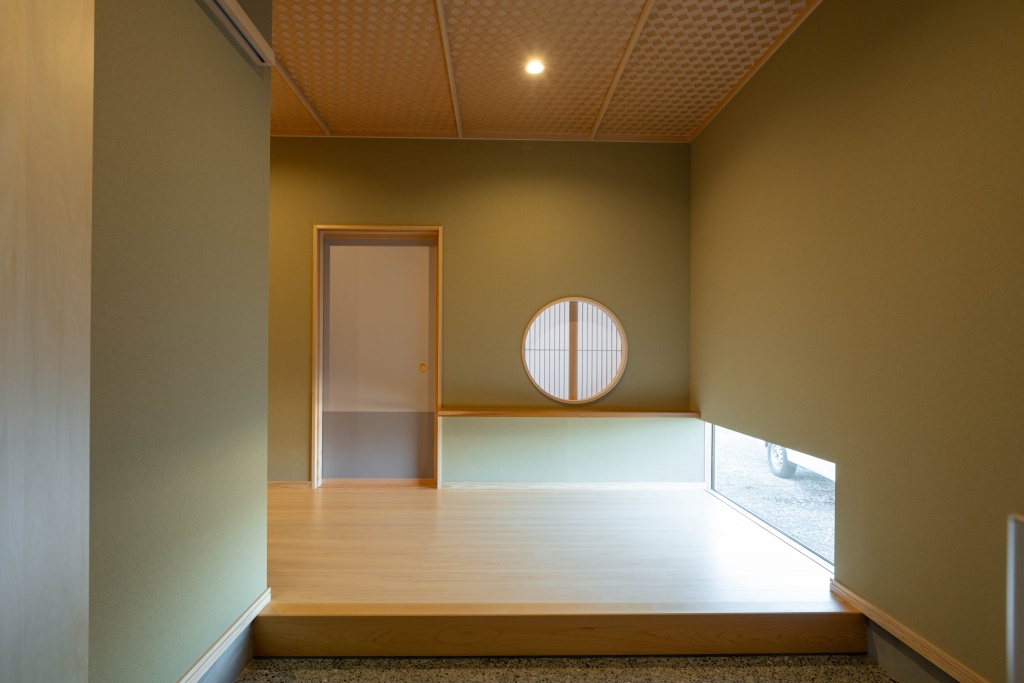 和と洋が融合する家