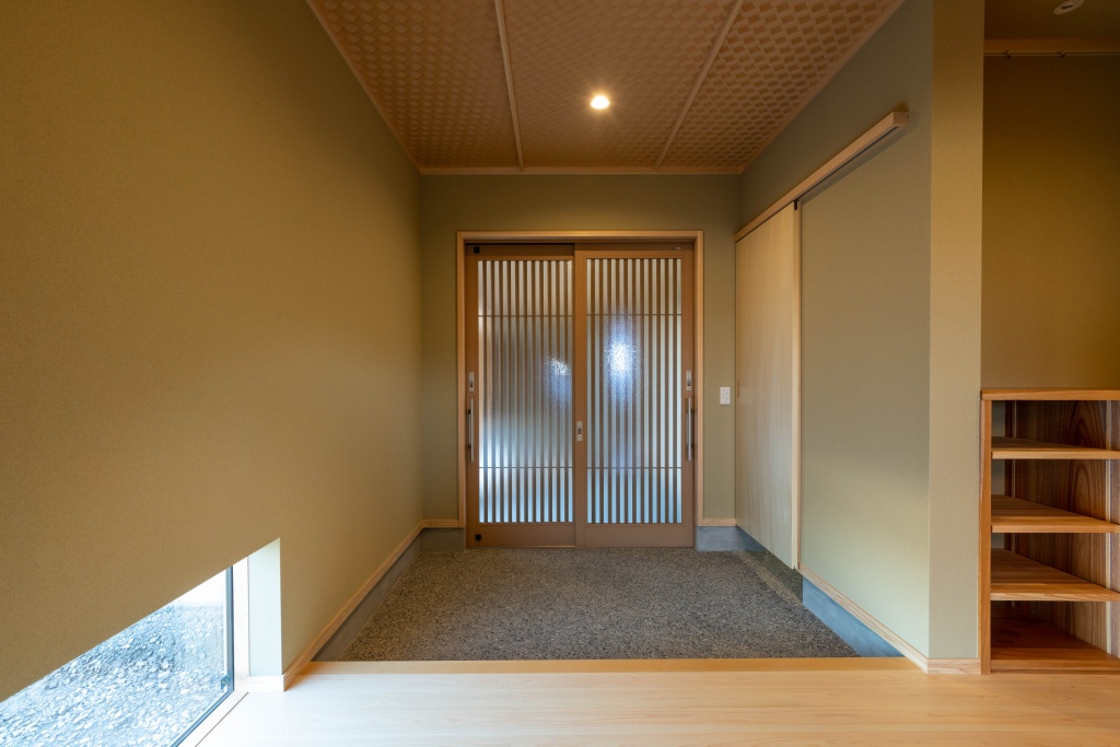 和と洋が融合する家