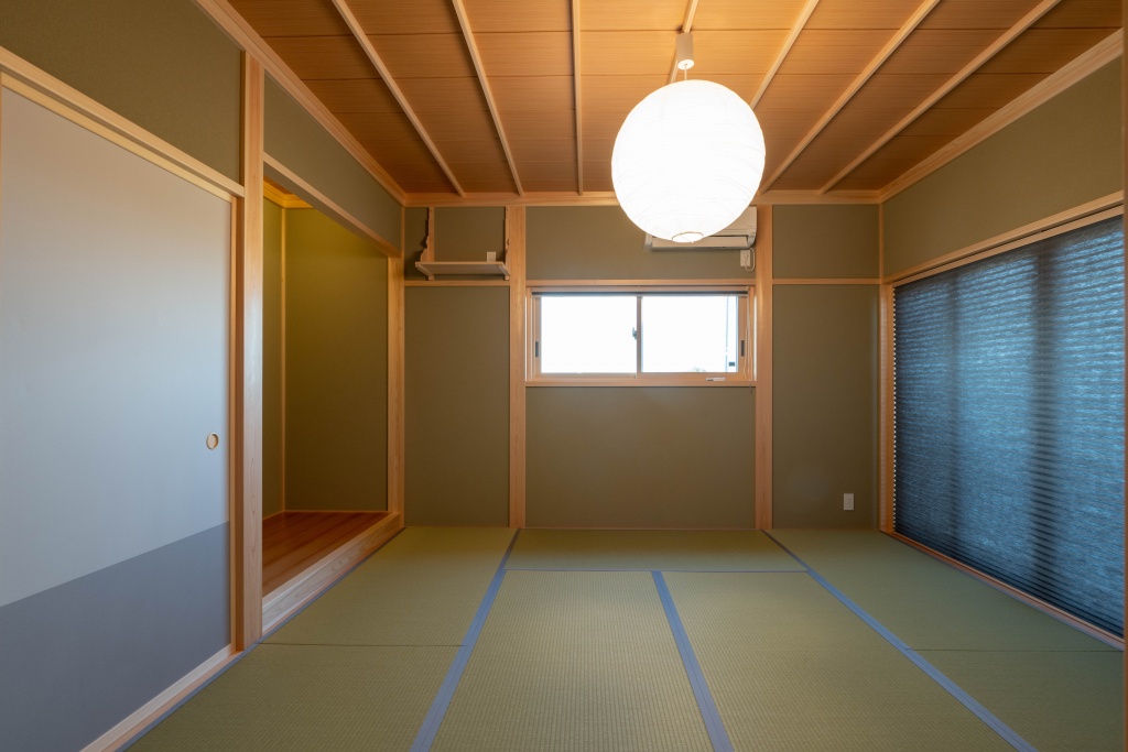 和と洋が融合する家