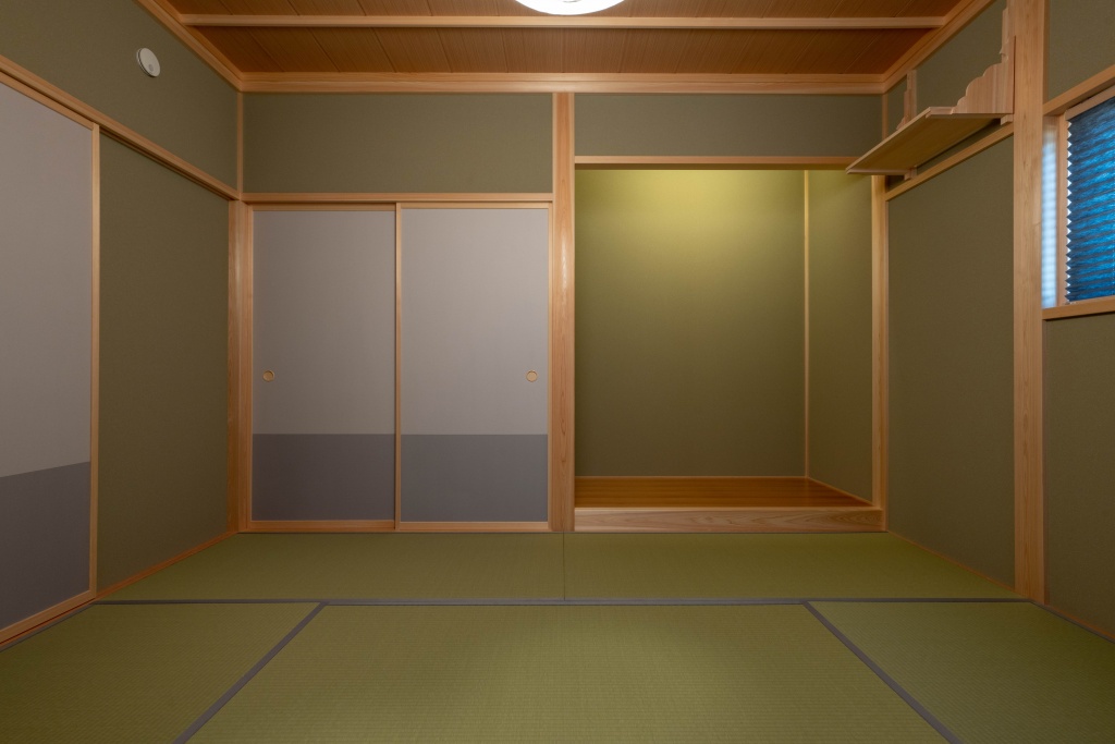 和と洋が融合する家