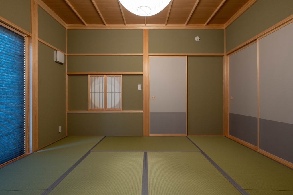 和と洋が融合する家