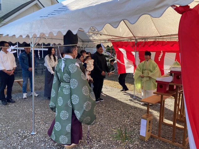 ！地鎮祭！