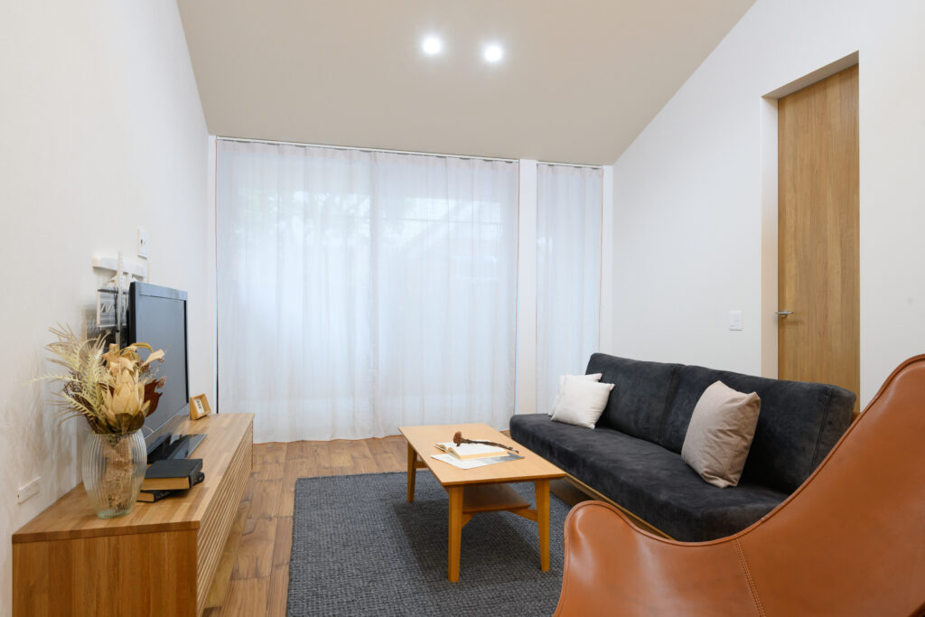 平屋で叶える、吹き抜けリビングの家